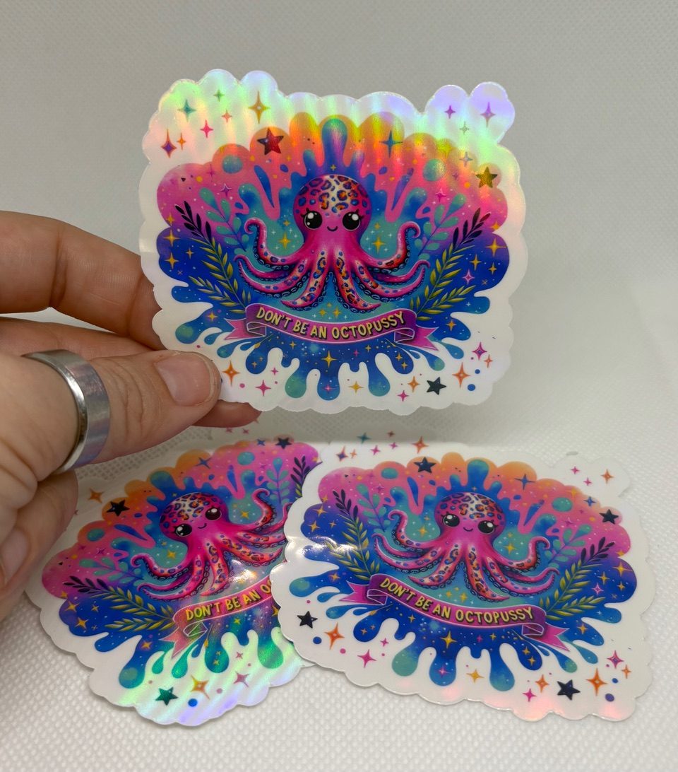RUDE AND CRUDE STICKERS
