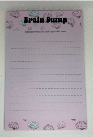 Brain dump notepad